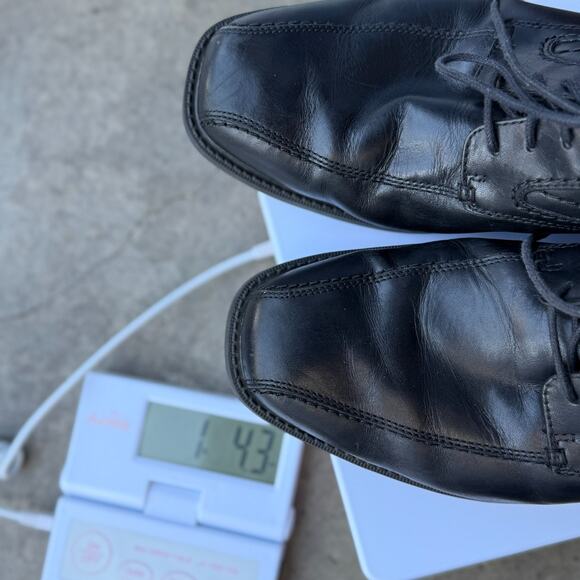 Y2K Rockport Mens Leather Oxford Shoes Size 10.5 Comfort Dress Work Minimalist - Picture 7 of 7